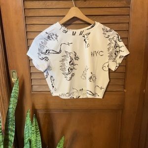 Forever 21 Crop tshirt large